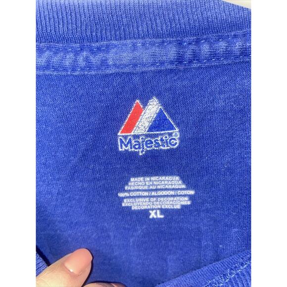 Chicago Cubs Men’s Blue Garza #17 Short Sleeve Crew Neck T Shirt Sz X-Large - Picture 3 of 6